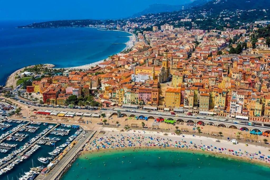 Beau 2 Pieces,Terrasse, Parking Menton Centre Apartment ภายนอก รูปภาพ